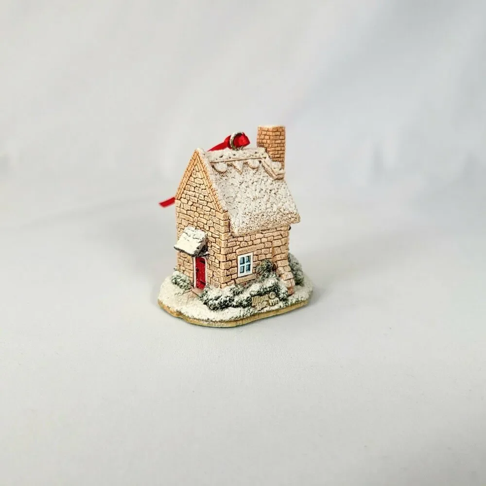 Vintage Lilliput Lane Robin Cottage 1993 Christmas Ornament House Cottagecore